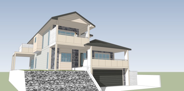 3D Concept for Oanh's New Home - Tennyson